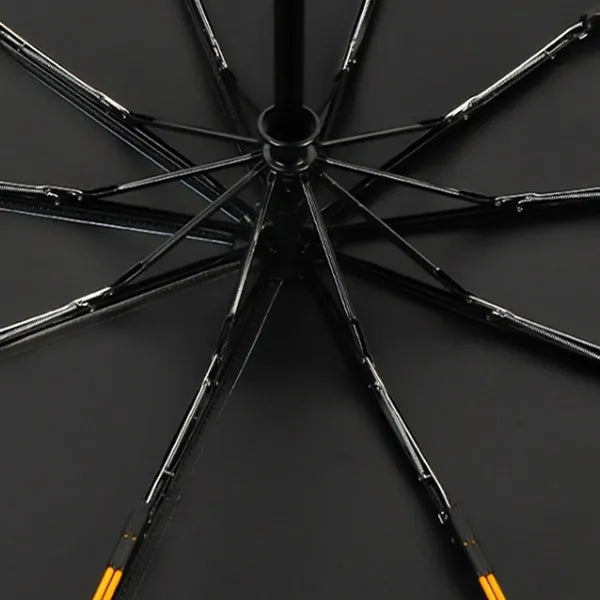Portable Outdoor Ring Buckle Automatic Folding Umbrella
