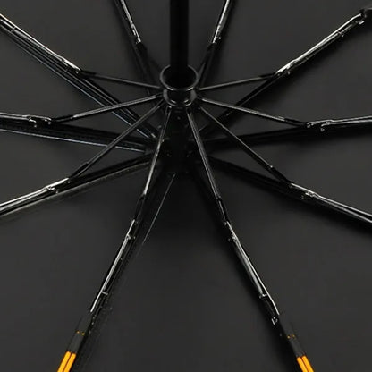 Portable Outdoor Ring Buckle Automatic Folding Umbrella