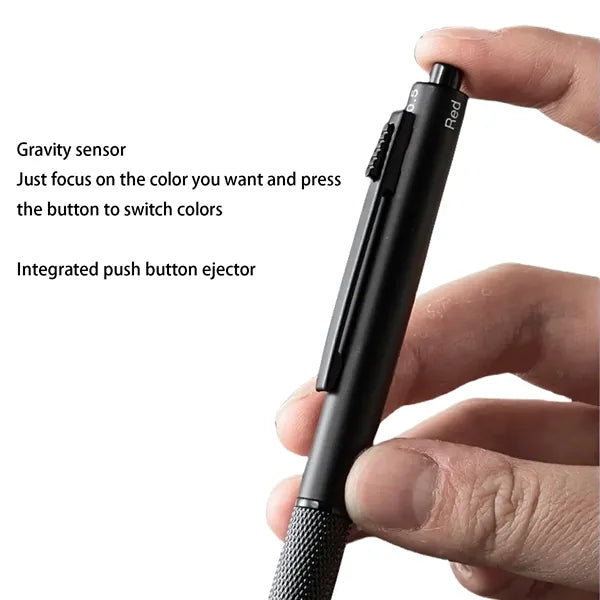 Gravity Switch Multifunction Pen Custom Logo Writing Tool
