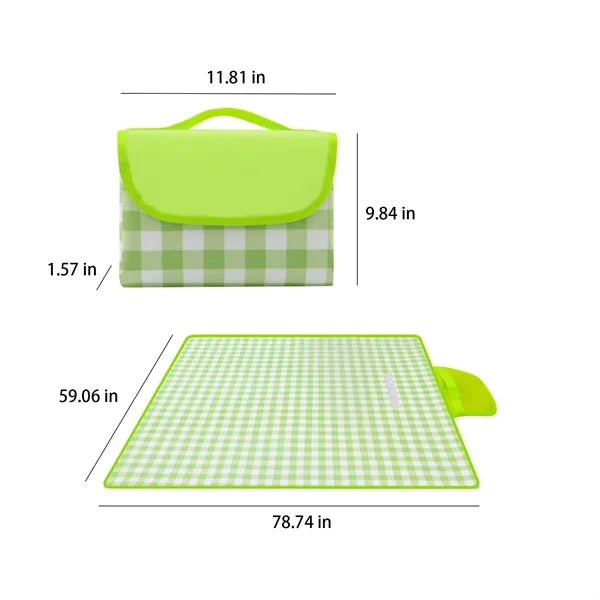 Foldable Picnic Blanket Waterproof Oxford Camping Beach Mat