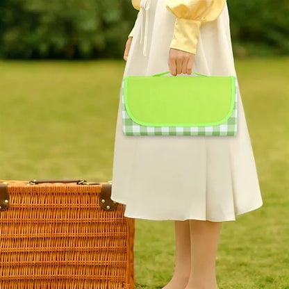 Foldable Picnic Blanket Waterproof Oxford Camping Beach Mat
