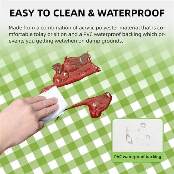 Foldable Picnic Blanket Waterproof Oxford Camping Beach Mat