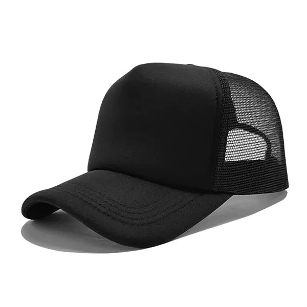 Custom Mesh Trucker Hat Front Panel Adjustable Snapback Cap