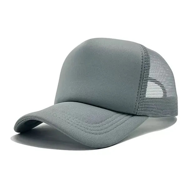 Custom Mesh Trucker Hat Front Panel Adjustable Snapback Cap