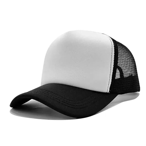 Custom Mesh Trucker Hat Front Panel Adjustable Snapback Cap