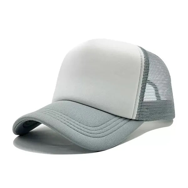 Custom Mesh Trucker Hat Front Panel Adjustable Snapback Cap