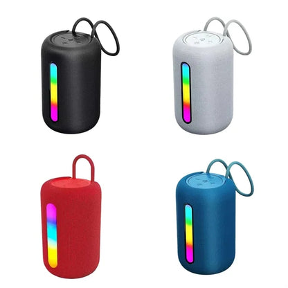 RGB Light Portable Bluetooth Speaker 360 Surround Sound