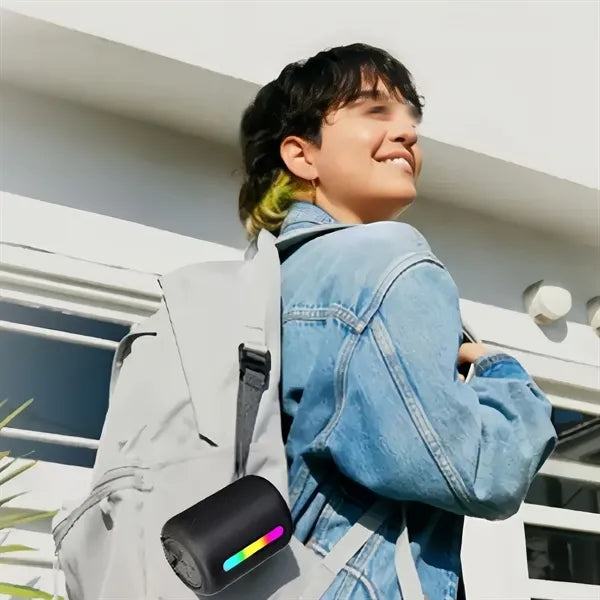 RGB Light Portable Bluetooth Speaker 360 Surround Sound