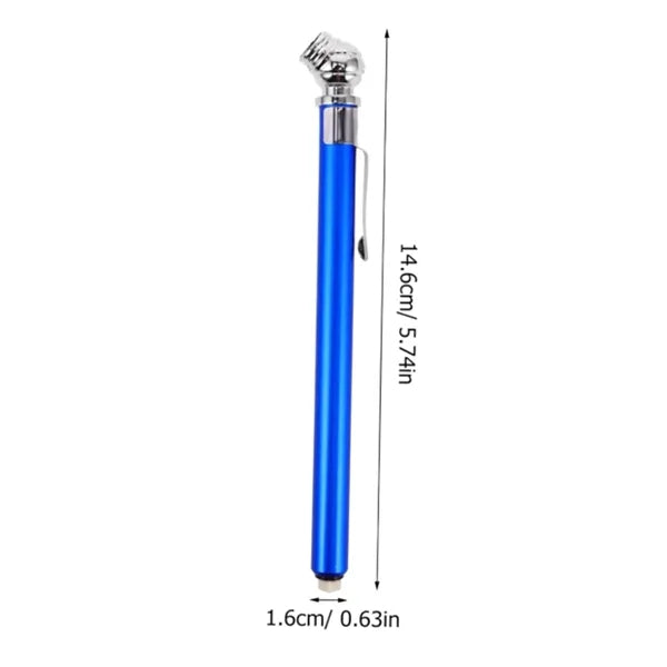 Compact Tire Pressure Gauge Pen For Car Motorcycle Safety