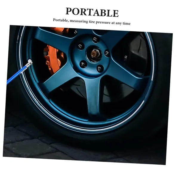 Compact Tire Pressure Gauge Pen For Car Motorcycle Safety