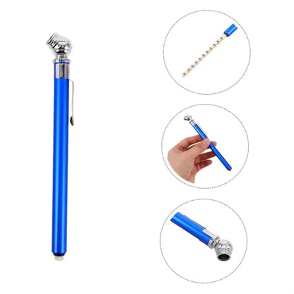 Compact Tire Pressure Gauge Pen For Car Motorcycle Safety