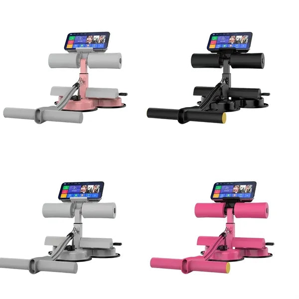 Smart Sit Up Aid With Phone Holder And Triple Suction Base