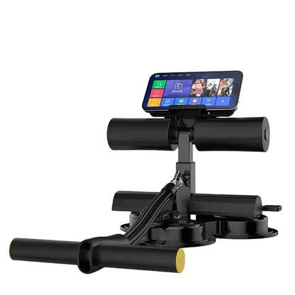 Smart Sit Up Aid With Phone Holder And Triple Suction Base