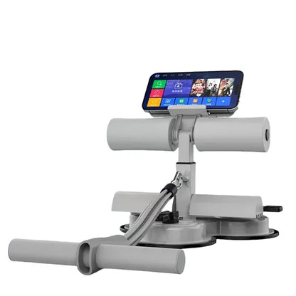 Smart Sit Up Aid With Phone Holder And Triple Suction Base