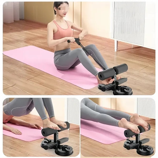 Smart Sit Up Aid With Phone Holder And Triple Suction Base