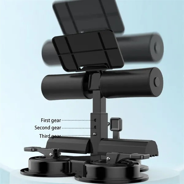 Smart Sit Up Aid With Phone Holder And Triple Suction Base