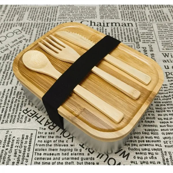 Eco Friendly Stainless Steel Lunch Bento Box With Lid