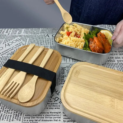 Eco Friendly Stainless Steel Lunch Bento Box With Lid