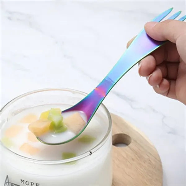 Multifunctional Stainless Steel Spork for Outdoor
