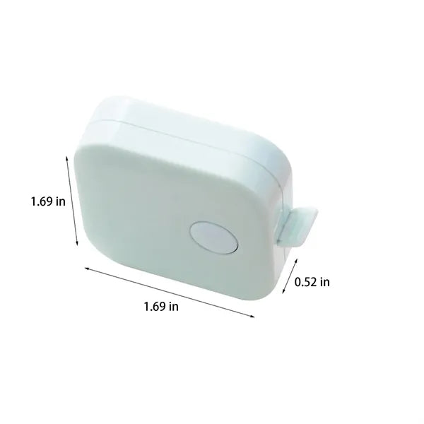 Mini Retractable Tape Measure With Lanyard Dual Unit Design