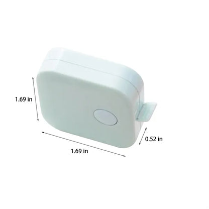 Mini Retractable Tape Measure With Lanyard Dual Unit Design