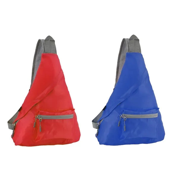Foldable Lightweight Crossbody Travel Sling Backpack Bag
