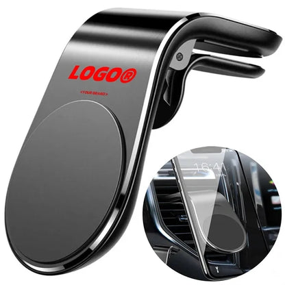 Magnetic Car Air Vent Mount Holder Aluminum Phone Stand
