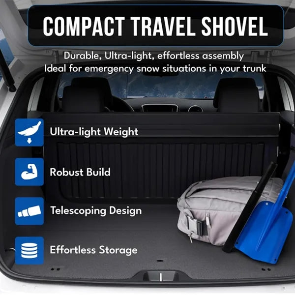 Durable Heavy Duty Snow Shovel With Safety Hammer And Handle