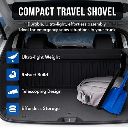 Durable Heavy Duty Snow Shovel With Safety Hammer And Handle