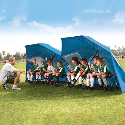 Outdoor Portable UV Protection Beach Umbrella With Window