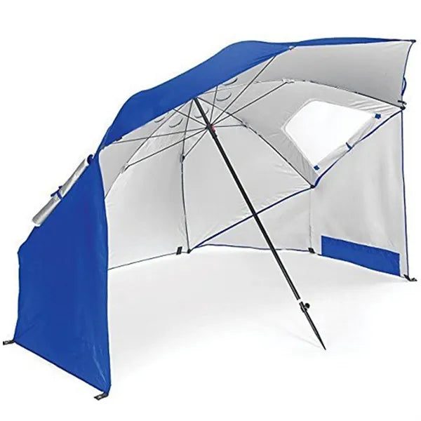 Outdoor Portable UV Protection Beach Umbrella With Window