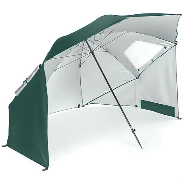 Outdoor Portable UV Protection Beach Umbrella With Window