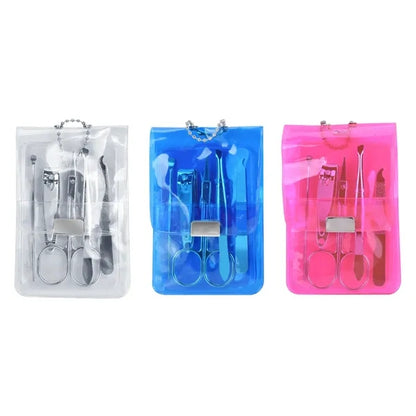 Portable Manicure Pedicure Set in Travel Case