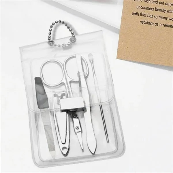 Portable Manicure Pedicure Set in Travel Case