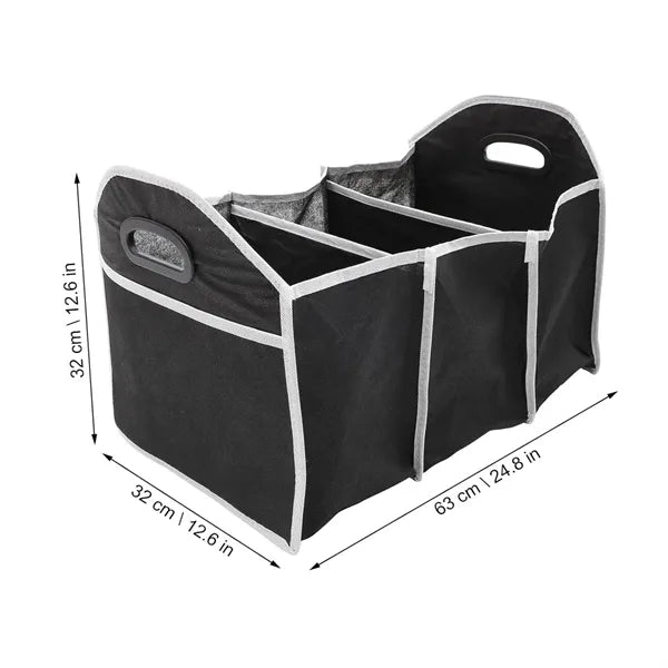 Foldable Multi-Compartment Car Trunk Organizer