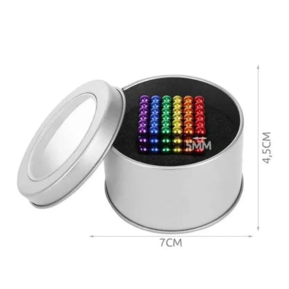 Magnetic Sculpture Balls in Portable Tin Case