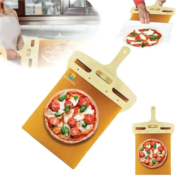 Non-stick Sliding Easy Transfer Pizza Paddle with Handle