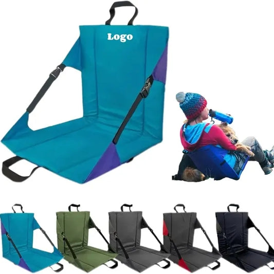 Portable Stadium Seat Cushion with Backrest