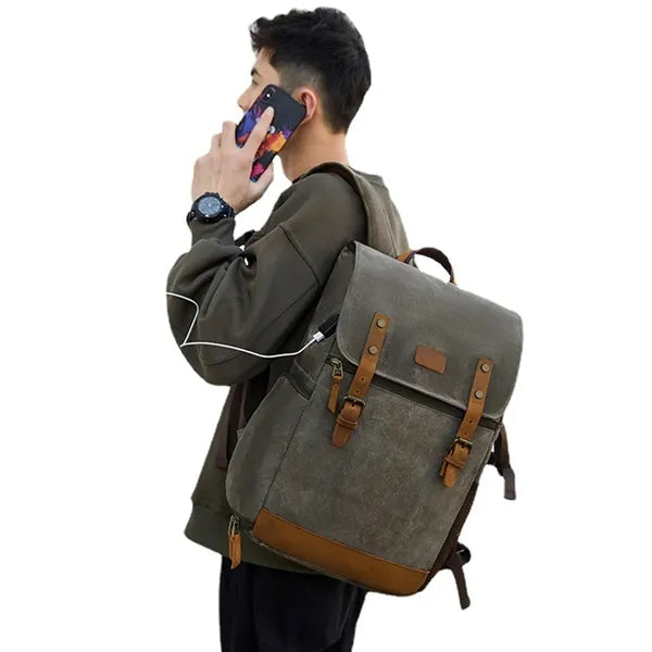 Large Capacity Camera Bag with Tripod Holder and Compartment