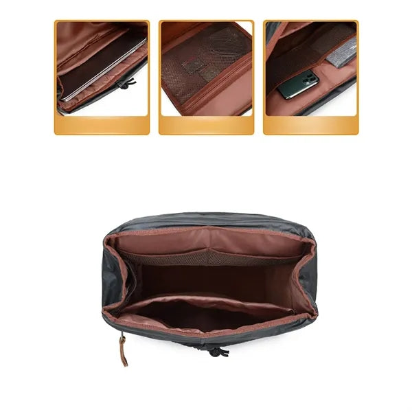 Large Capacity Camera Bag with Tripod Holder and Compartment