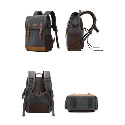 Large Capacity Camera Bag with Tripod Holder and Compartment