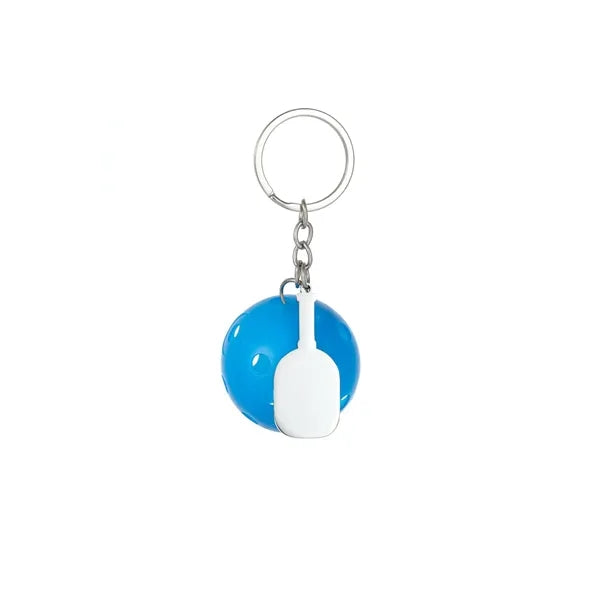 Plastic Pickleball Long Keychain for Backpack Decoration