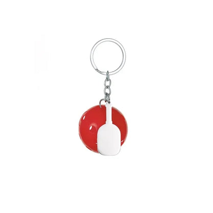Plastic Pickleball Long Keychain for Backpack Decoration