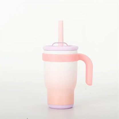 14oz Kids Stainless Steel Insulated Tumbler Mug with Straw