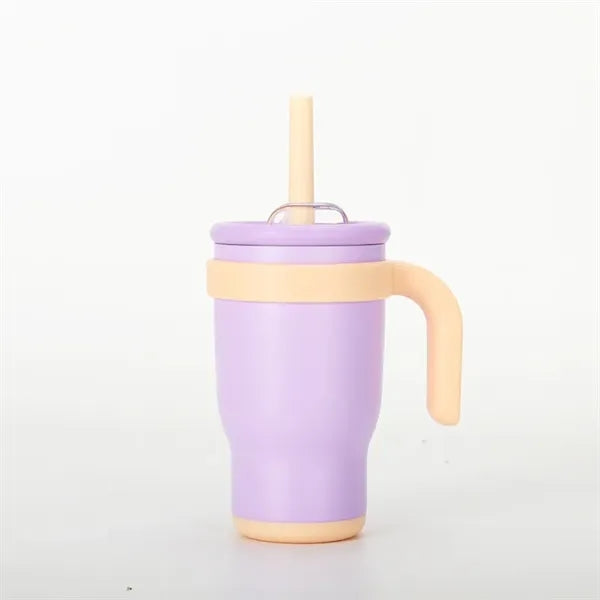 14oz Kids Stainless Steel Insulated Tumbler Mug with Straw