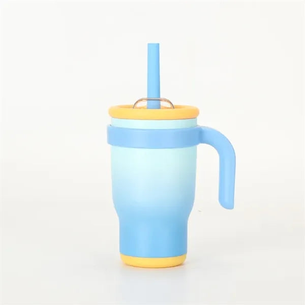 14oz Kids Stainless Steel Insulated Tumbler Mug with Straw