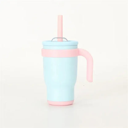 14oz Kids Stainless Steel Insulated Tumbler Mug with Straw