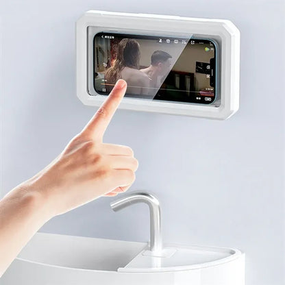 Anti-Fog High Sensitivity Wall Mount Shower Phone Holder