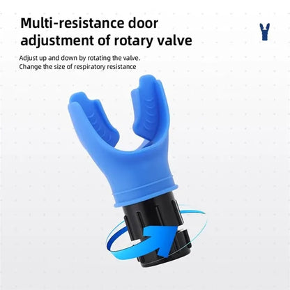 Portable Breathing Trainer for Oral and Muscular Exercise