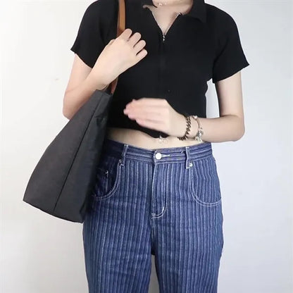 Stylish Functional Wine Tote Bag with Hidden Compartment